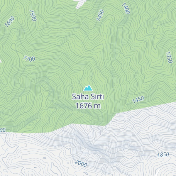 Map of Saha Sırtı