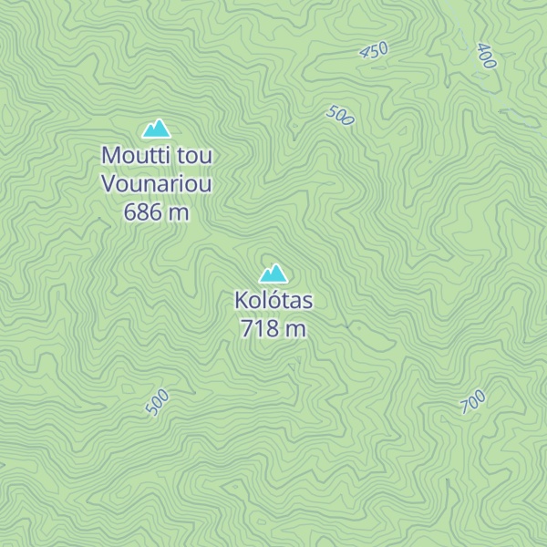 Map of Kolótas