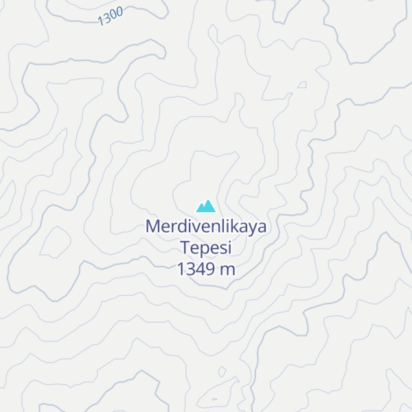 Map of Merdivenlikaya Tepesi