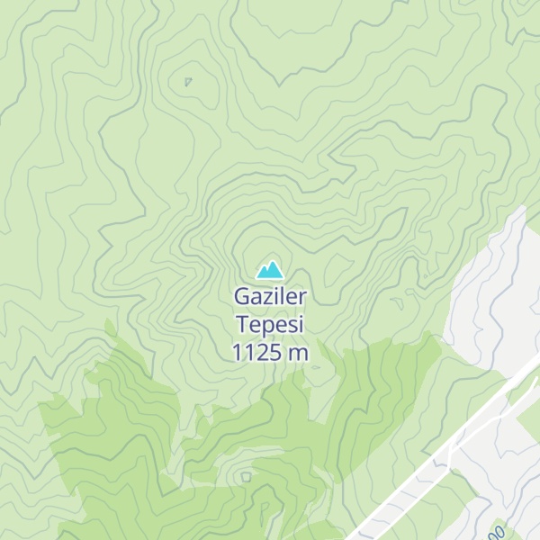 Map of Gaziler Tepesi