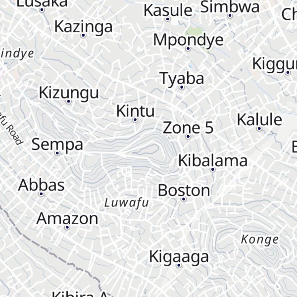 Map of Makindye Hill