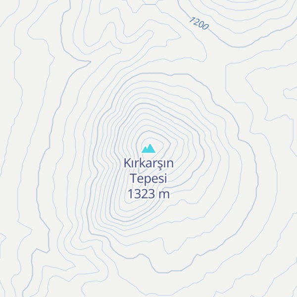 Map of Kırkarşın Tepesi