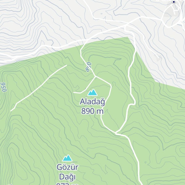Map of Aladağ