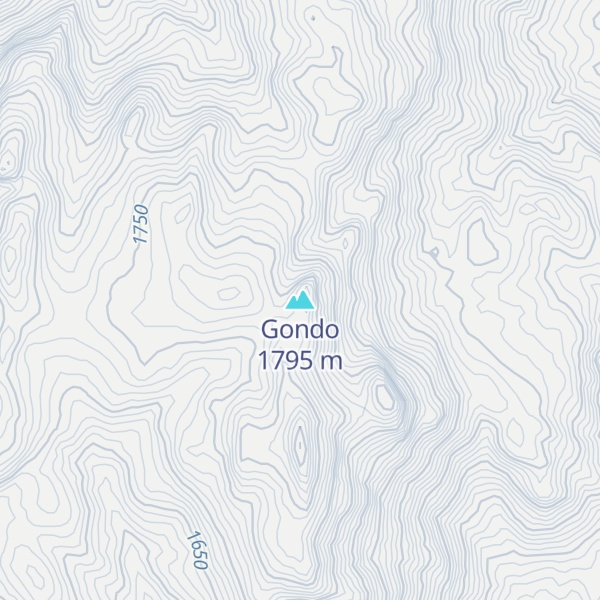 Map of Gondo