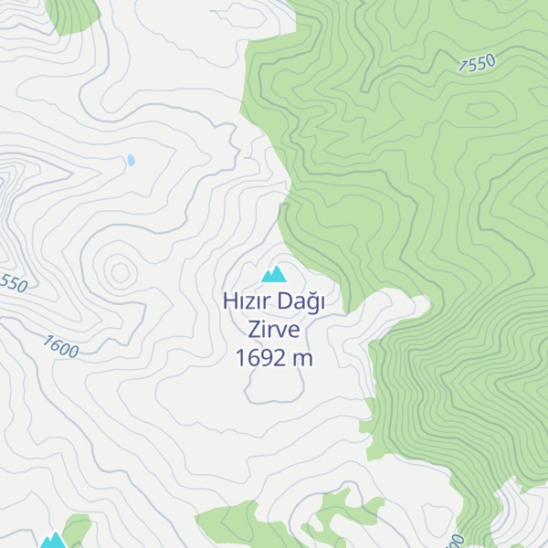 Map of Hızır Dağı Zirve