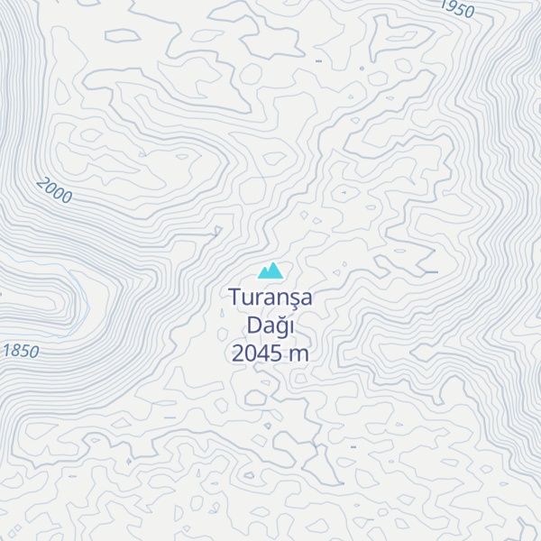 Map of Turanşa Dağı