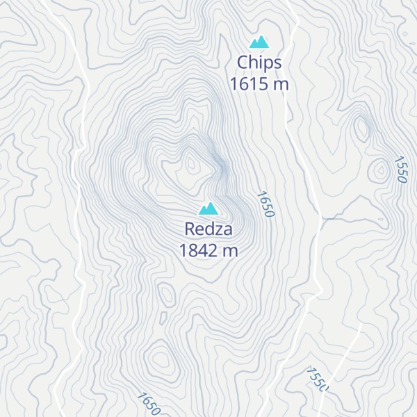 Map of Redza