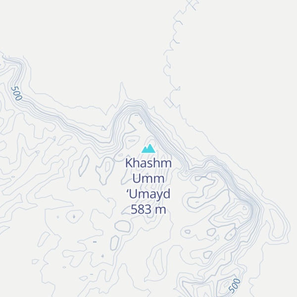 Map of Khashm Umm ‘Umayd