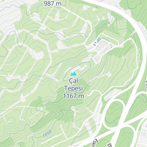 Map of Çal Tepesi
