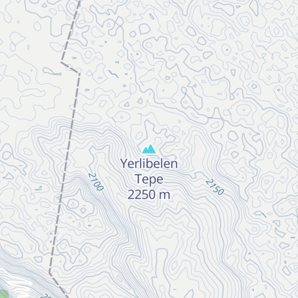 Map of Yerlibelen Tepe