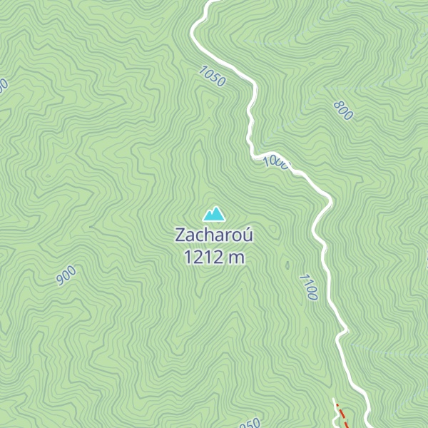 Map of Zacharoú