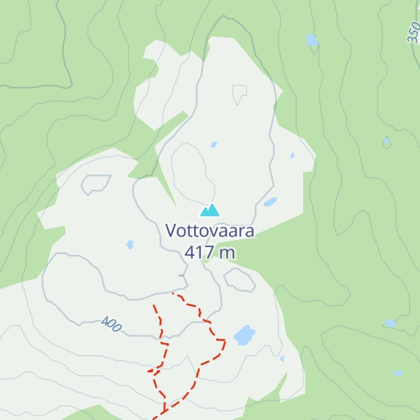 Map of Vottovaara