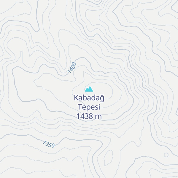 Map of Kabadağ Tepesi