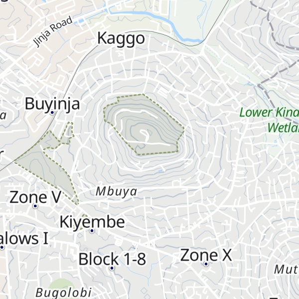 Map of Mbuya Hill