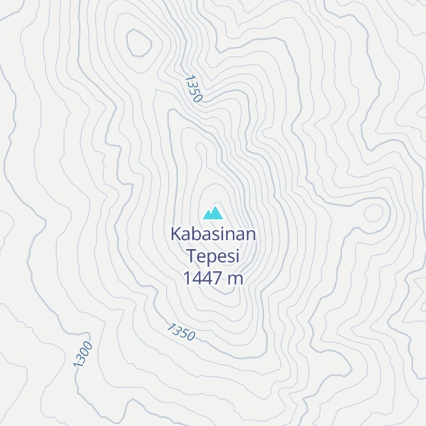 Map of Kabasinan Tepesi
