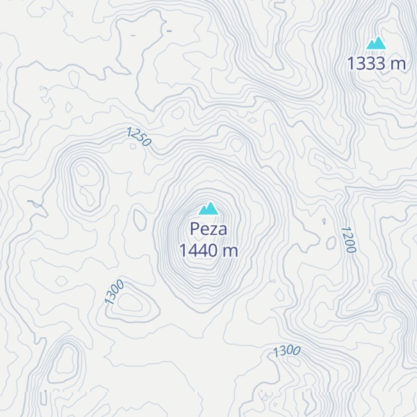 Map of Peza