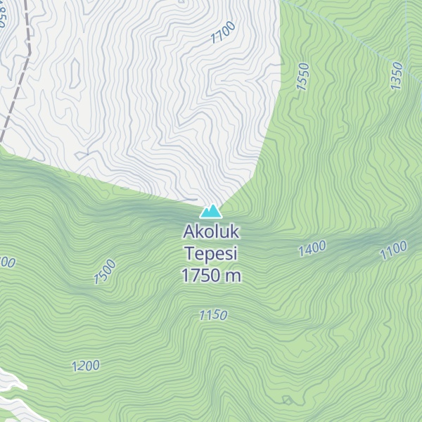 Map of Akoluk Tepesi