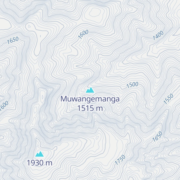 Map of Muwangemanga