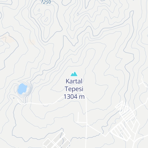 Map of Kartal Tepesi