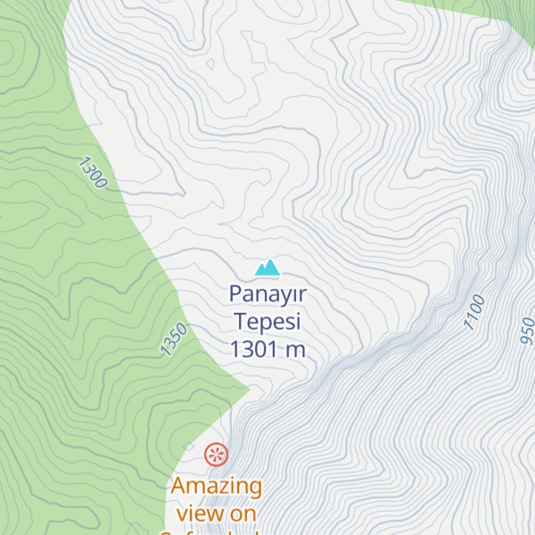 Map of Panayır Tepesi