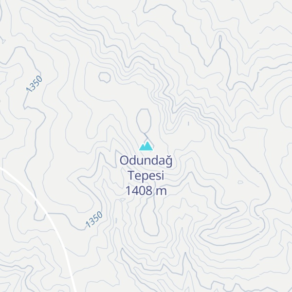 Map of Odundağ Tepesi