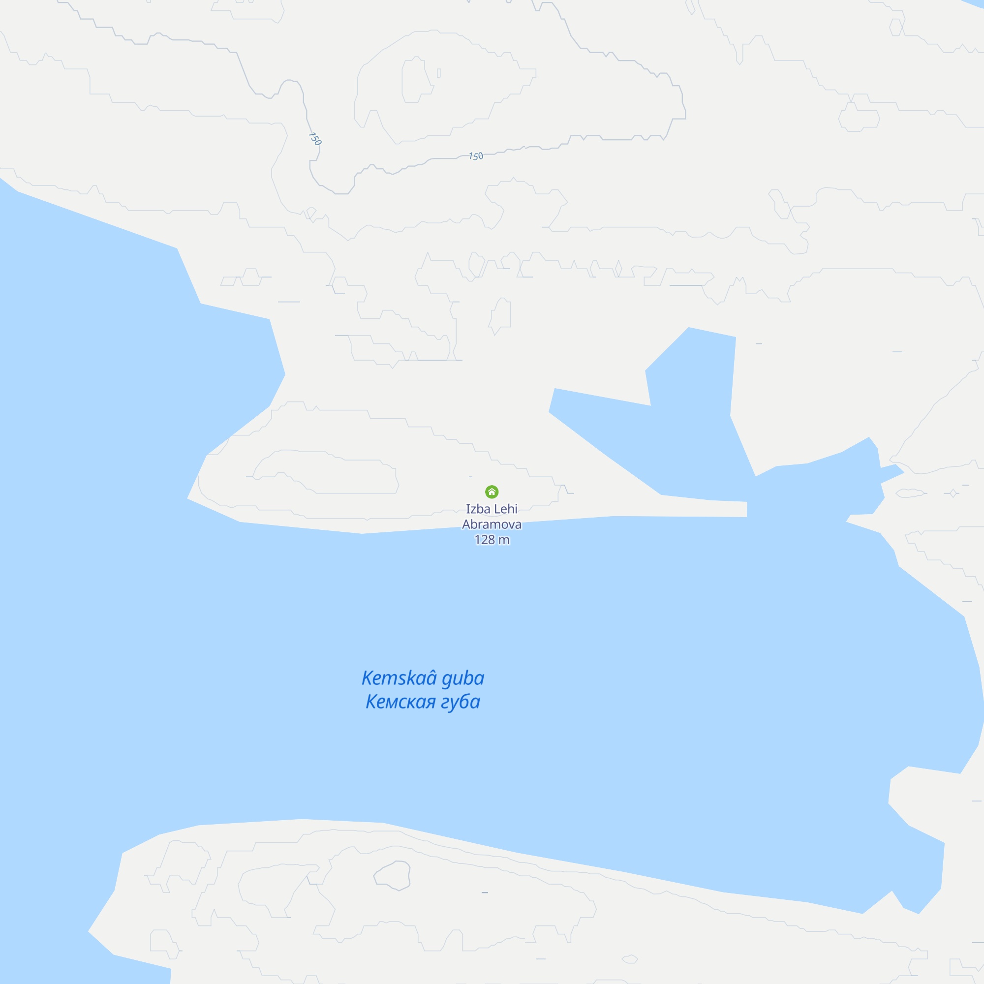 Izba Lehi Abramova map