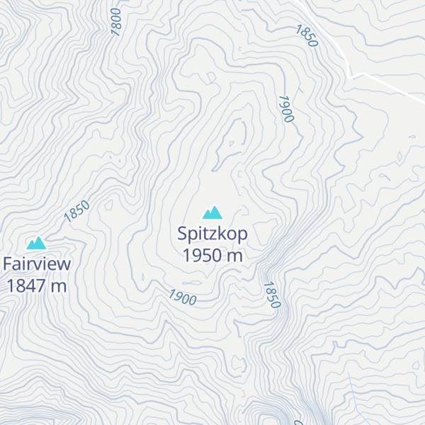Map of Spitzkop