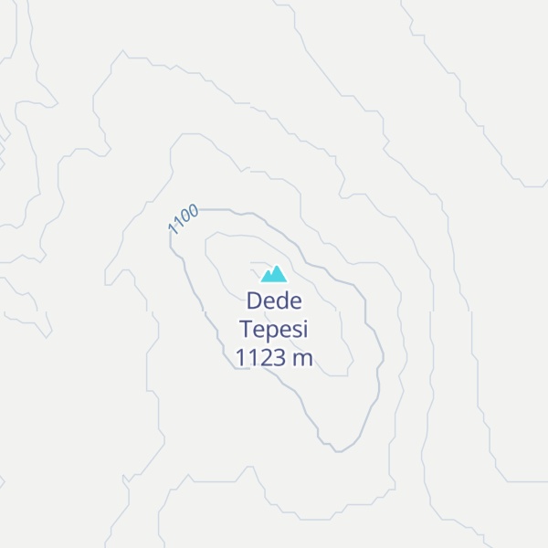 Map of Dede Tepesi