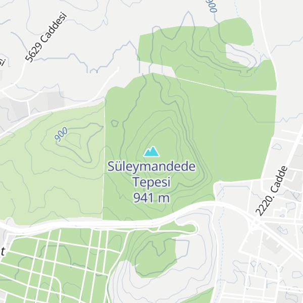 Map of Süleymandede Tepesi