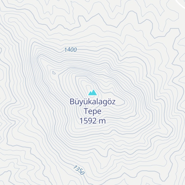 Map of Büyükalagöz Tepe