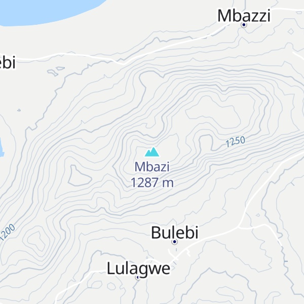 Map of Mbazi