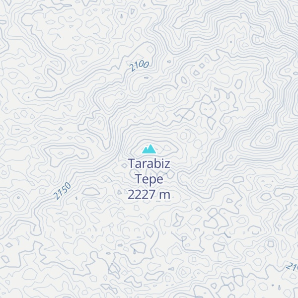 Map of Tarabiz Tepe