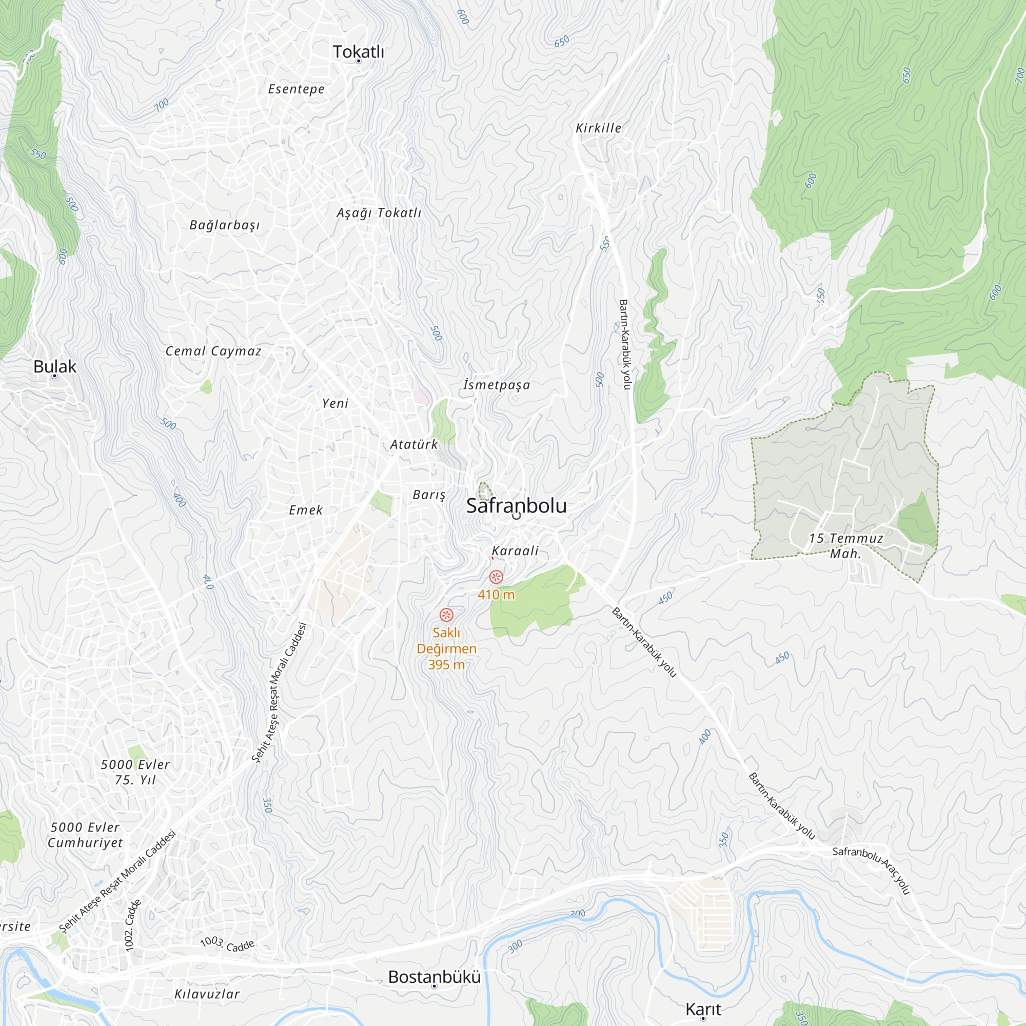 Tourist Information map