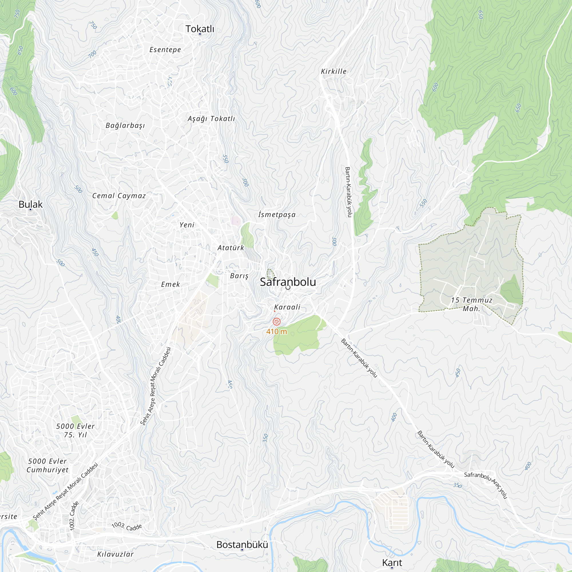 Tourist Information map