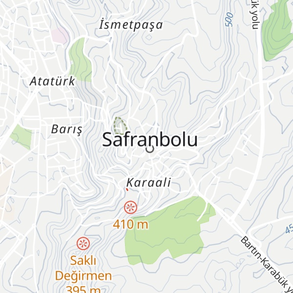 Map of Tourist Information