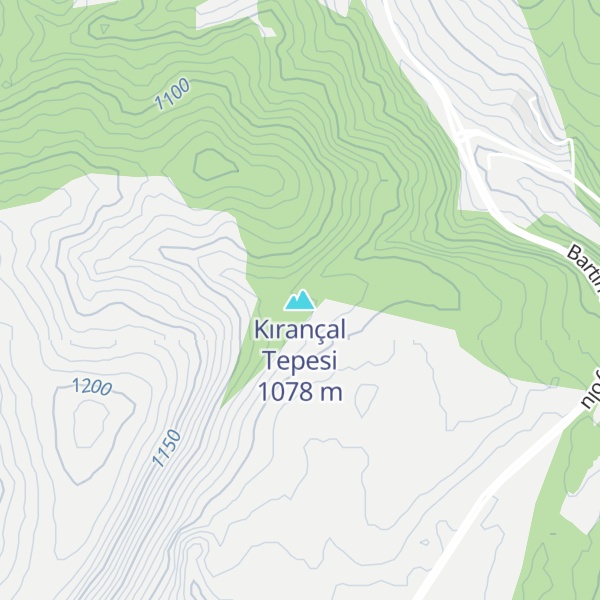 Map of Kırançal Tepesi