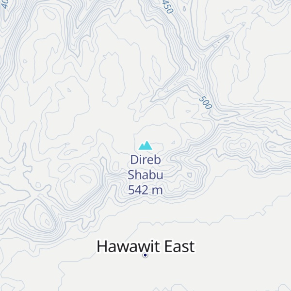 Map of Direb Shabu