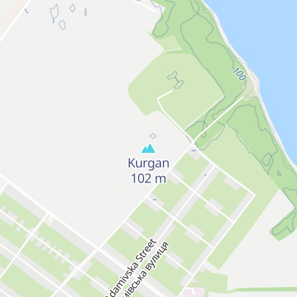Map of Kurgan