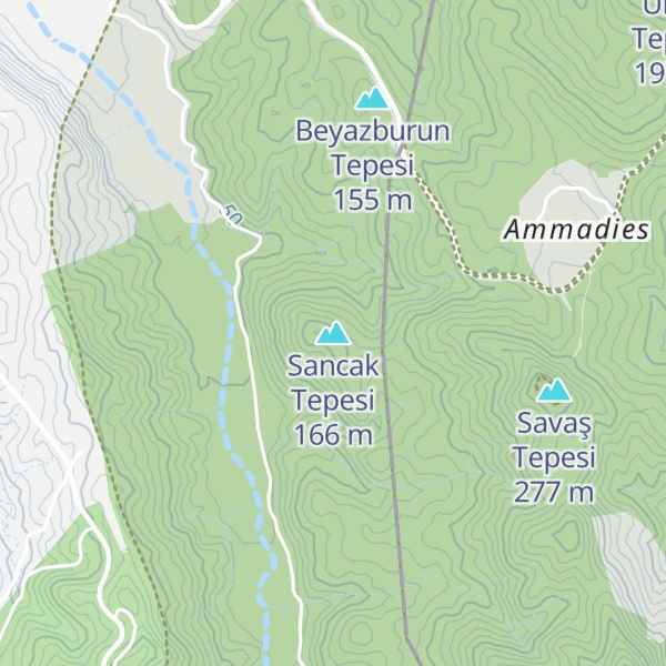 Map of Sancak Tepesi