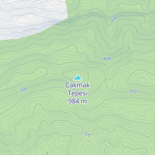 Map of Çakmak Tepesi