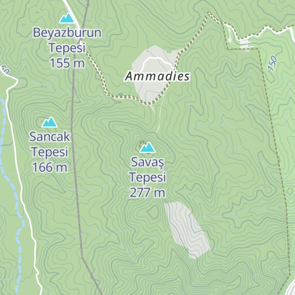 Map of Savaş Tepesi