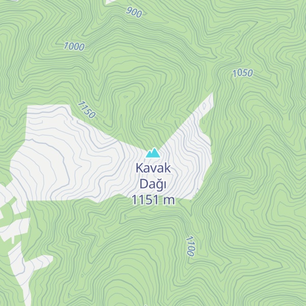 Map of Kavak Dağı