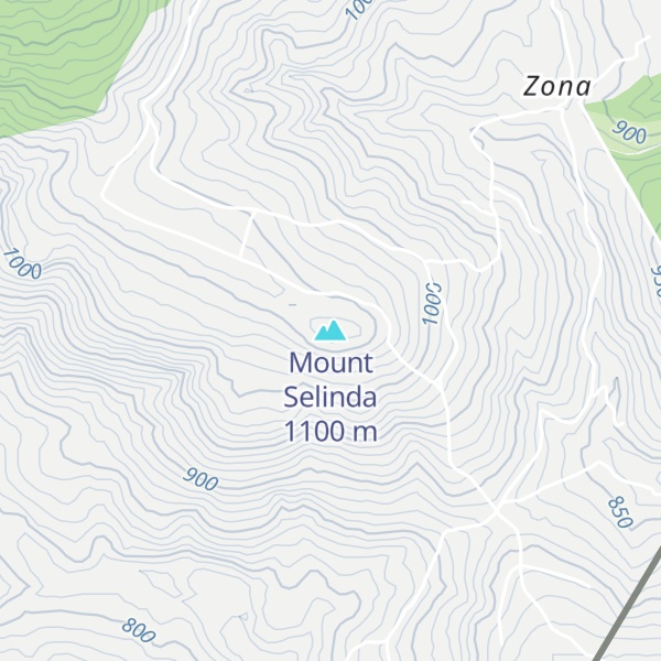 Map of Mount Selinda