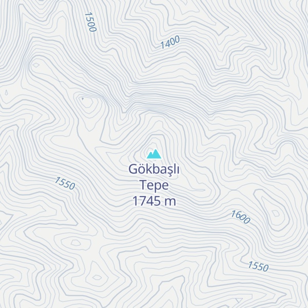 Map of Gökbaşlı Tepe