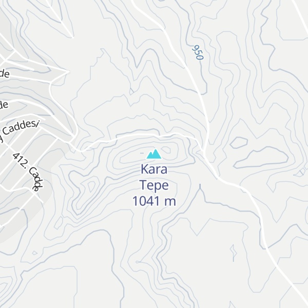Map of Kara Tepe