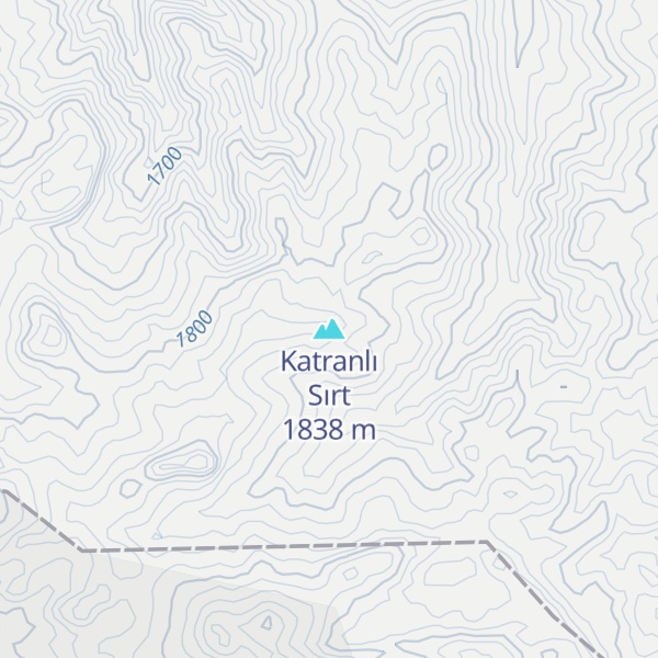 Map of Katranlı Sırt