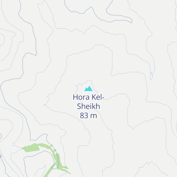 Map of Hora Kel-Sheikh