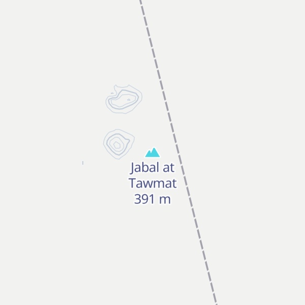 Map of Jabal at Tawmat