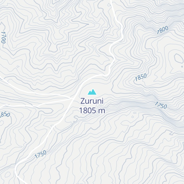 Map of Zuruni