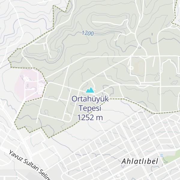 Map of Ortahüyük Tepesi